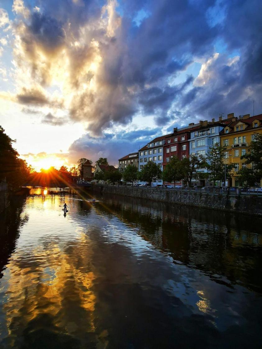 Apartmán Slunečnice s terasou Ceske Budejovice Exterior foto
